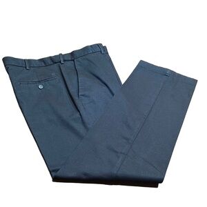 HAGGAR Men's Black Casual Pants Size 34X30